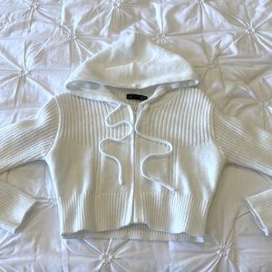 Cropped Zip up hoodie